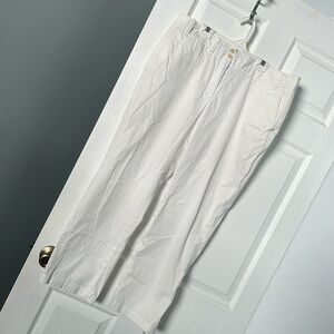 Talbots white pants